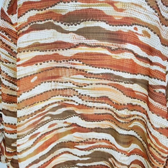 ❤️Alfred Dunner Woman Plus Size 22 Abstract Print Blouse - Picture 5 of 7